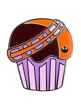 Cute Cupcake Enamel Pin in Star Wars